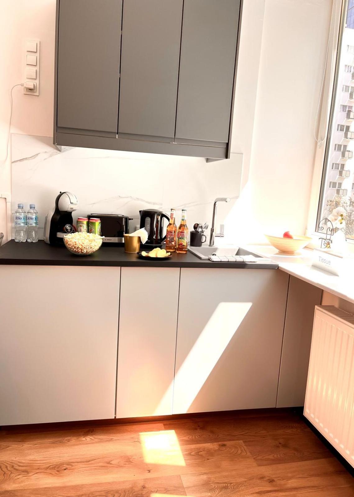 Special 1 Bed Room Condo Warszawa Center Exteriör bild