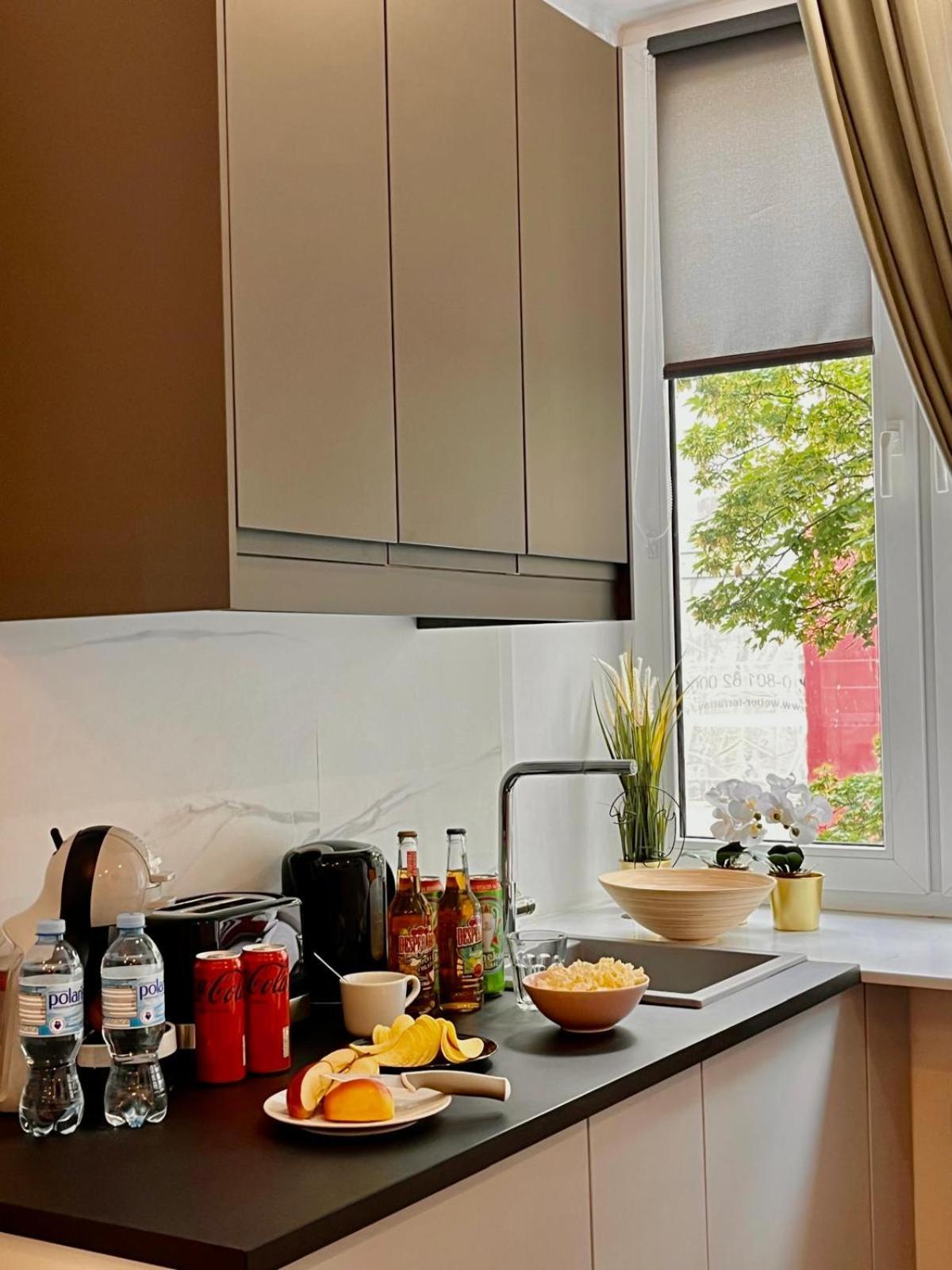 Special 1 Bed Room Condo Warszawa Center Exteriör bild